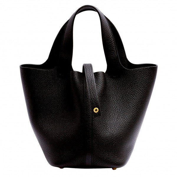 hermes picotinlock エルメス ピコタンロック PM トリヨンクレマンス ブラック イエローゴールド金具 Z刻印 