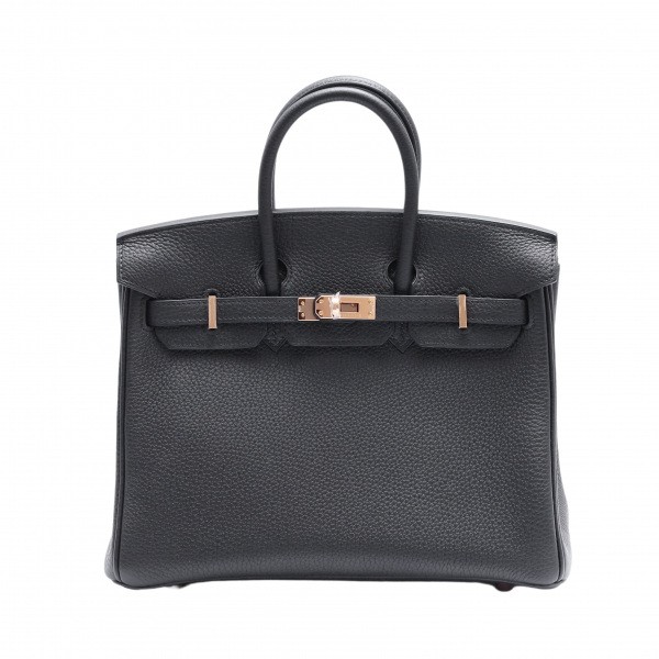 hermes birkin エルメス バーキン 25 トゴ ブラック ピンクゴールド金具 Z刻印 