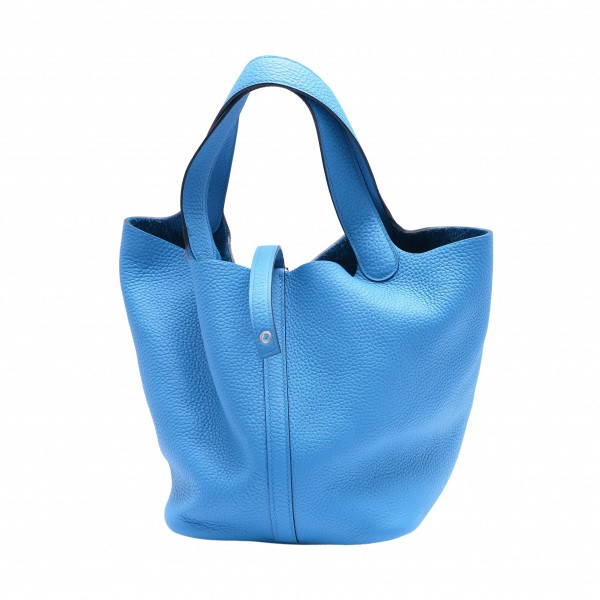 hermes picotinlock エルメス ピコタンロック MM トリヨンクレマンス ブルーフリーダ シルバー金具 Z刻印 