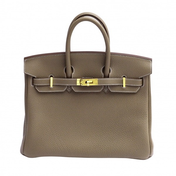 hermes birkin エルメス バーキン 25 トゴ エトゥープ イエローゴールド金具 Z刻印 