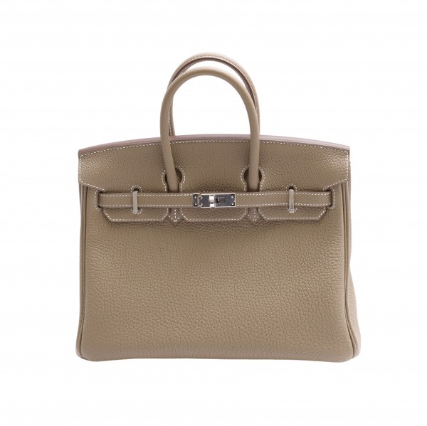 hermes birkin エルメス バーキン 25 トゴ エトゥープ シルバー金具 Z刻印 