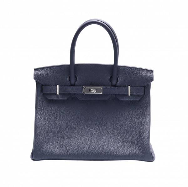 hermes birkin エルメス バーキン 30 トゴ ブルーニュイ シルバー金具 Z刻印 