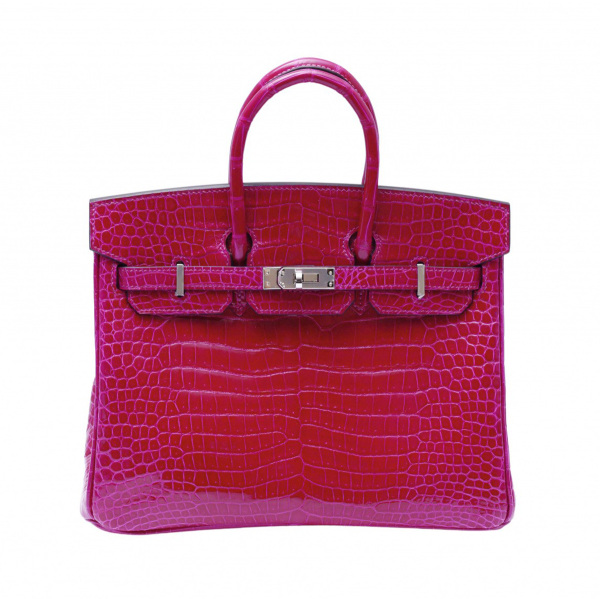 hermes birkin エルメス バーキン 25 ポロサス ローズパープル シルバー金具 Z刻印 