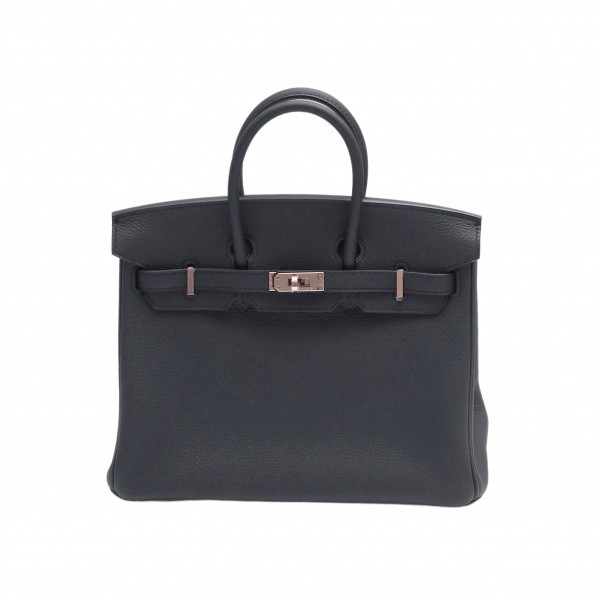 hermes birkin エルメス バーキン 25 トゴ ノワール ピンクゴールド金具 Z刻印 