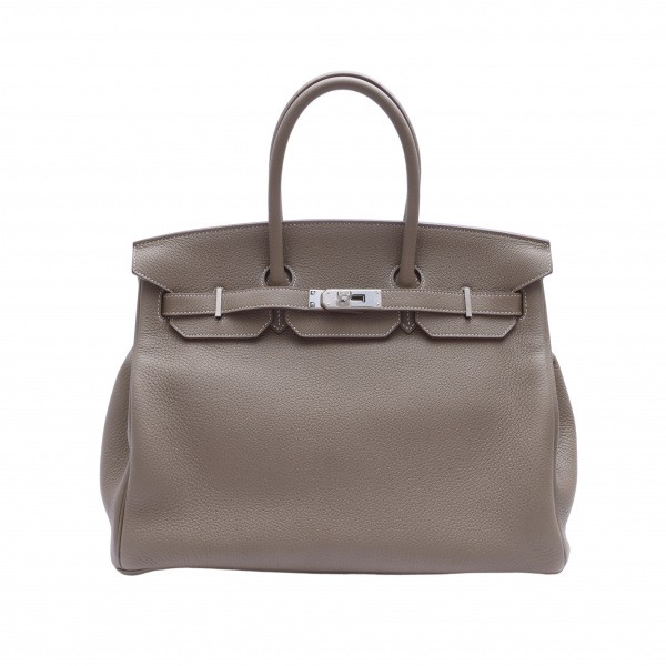 hermes birkin エルメス バーキン 35 トゴ エトゥープ シルバー金具 Z刻印 