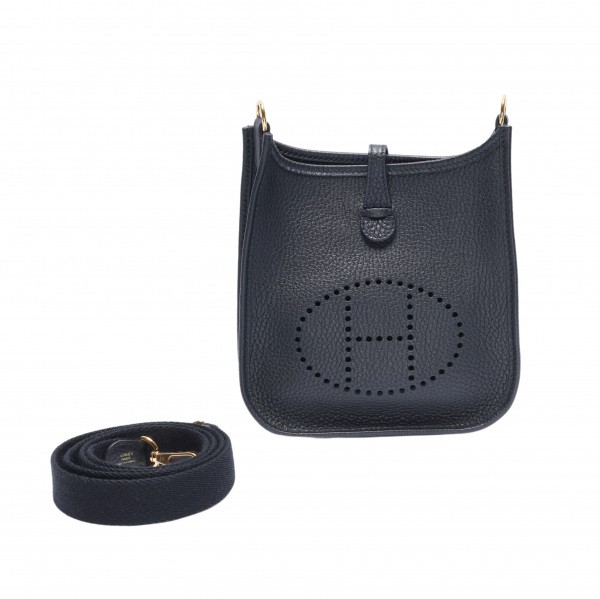 hermes  エルメス  TPM トリヨンクレマンス ブラック イエローゴールド金具 Z刻印 