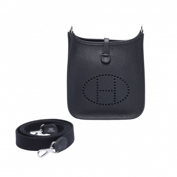 hermes  エルメス  TPM トリヨンクレマンス ブラック シルバー金具 Z刻印 