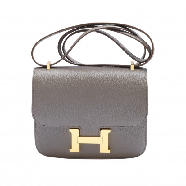 hermes  エルメス  III ミニ エプソン グリスエタン イエローゴールド金具 Z刻印 