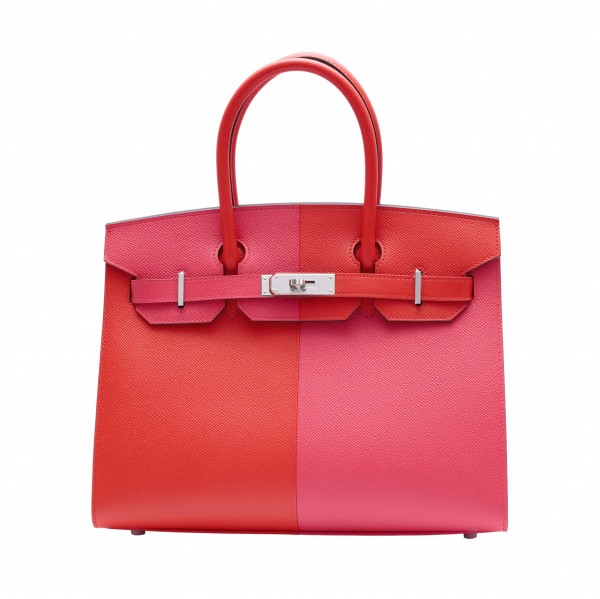 hermes  エルメス  30 エプソン ルージュカザック ローズエクストリーム ブルーザンジバル シルバー金具 Y刻印 