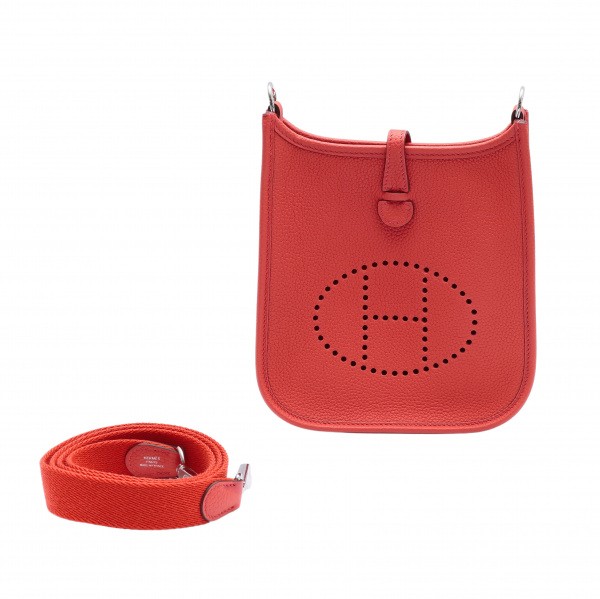 hermes  エルメス  TPM トリヨンモーリス ブーゲンビリア シルバー金具 Z刻印 