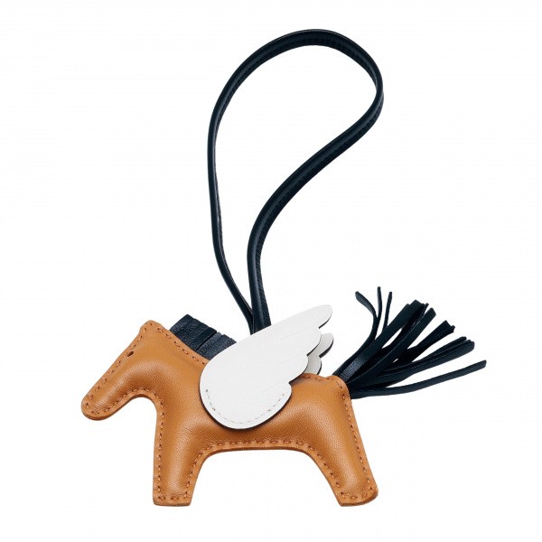 hermes rodeo エルメス ロデオ (ペガサス)チャーム PM アニョ―ミロ セサミブラック ナタ Z刻印 