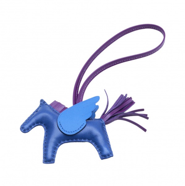 新品！　エルメス　ロデオMM 紫系 楽天市場】エルメス ロデオ チャーム（カラーパープル）（バッグ