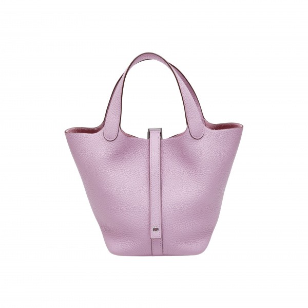 hermes picotinlock エルメス ピコタンロック PM トリヨンクレマンス モーヴシルベストル シルバー金具 Z刻印 