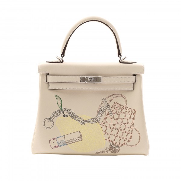 hermes kelly25 エルメス ケリー25 25 スイフト ナタ シルバー金具 Z刻印 2022年春夏限定 