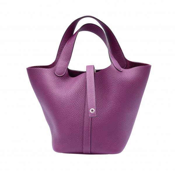 hermes picotinlock エルメス ピコタンロック PM トリヨンクレマンス アネモネ シルバー金具 Z刻印 