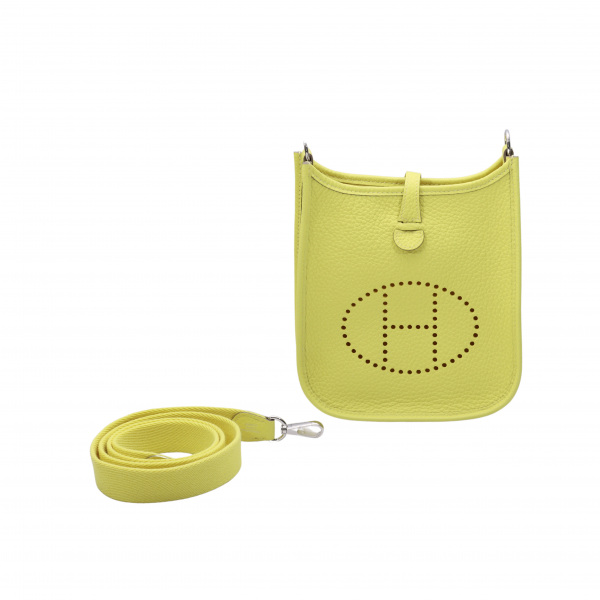 hermes  エルメス  TPM トリヨンクレマンス ライム シルバー金具 U刻印 