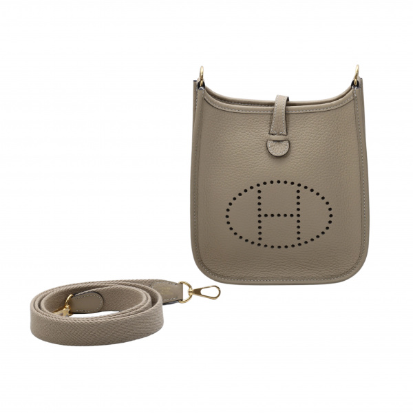 hermes  エルメス  TPM トリヨンクレマンス トレンチ イエローゴールド金具 U刻印 