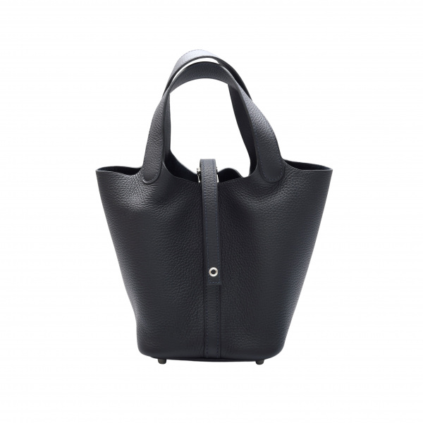 hermes picotinlock エルメス ピコタンロック PM トゴ キャバン シルバー金具 U刻印 