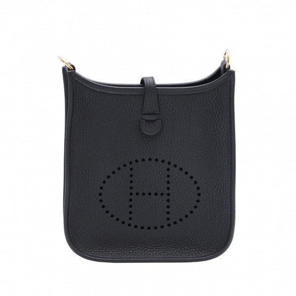 hermes  エルメス  TPM トリヨンクレマンス ブラックxブラック イエローゴールド金具 U刻印 