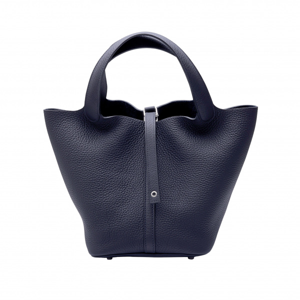 hermes picotinlock エルメス ピコタンロック MM トリヨンクレマンス キャバン シルバー金具 U刻印 