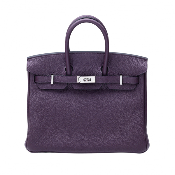 hermes birkin エルメス バーキン 25 トゴ カシス シルバー金具 U刻印 