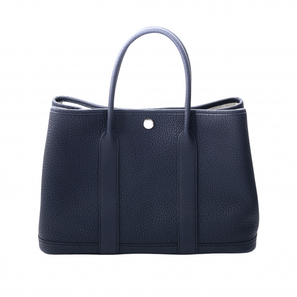 hermes gardenparty エルメス ガーデンパーティー TPM ネゴンダ ブルーインディゴ シルバー金具 U刻印 