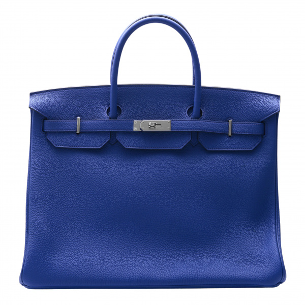 hermes birkin エルメス バーキン 40 トゴ ブルーロイヤル シルバー金具 U刻印 