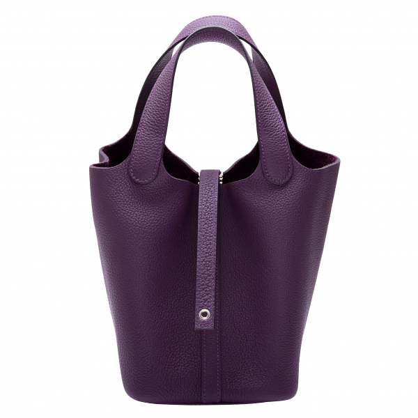 hermes picotinlock エルメス ピコタンロック PM トリヨンクレマンス カシス シルバー金具 U刻印 