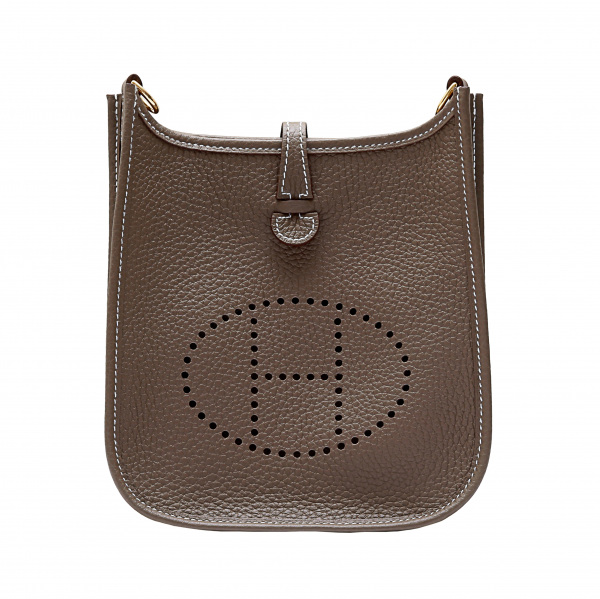 hermes  エルメス  アマゾンTPM トリヨンクレマンス エトゥープ イエローゴールド金具 U刻印 