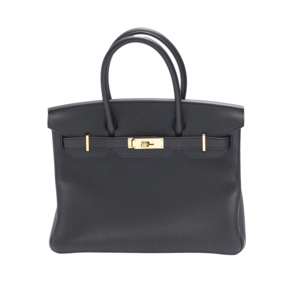 hermes birkin エルメス バーキン 30 トゴ ブラック イエローゴールド金具 B刻印 