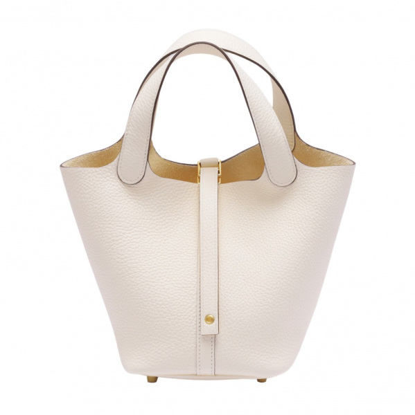 hermes picotinlock エルメス ピコタンロック PM トリヨンクレマンス ナタ イエローゴールド金具 U刻印 