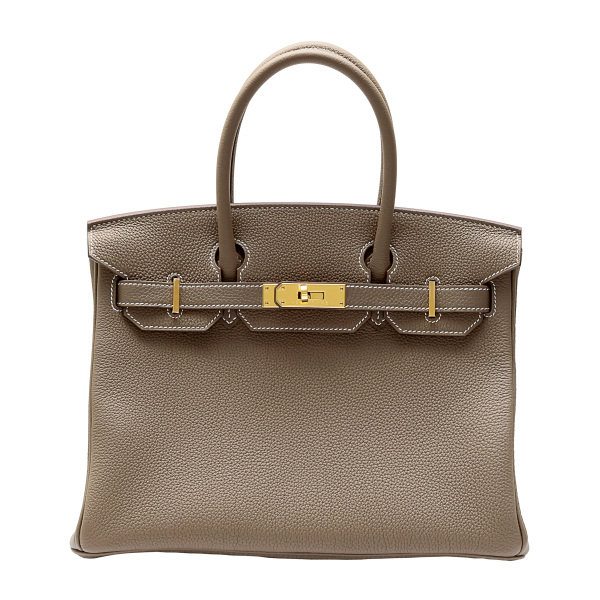 hermes birkin エルメス バーキン 30 トゴ エトゥープ イエローゴールド金具 B刻印 