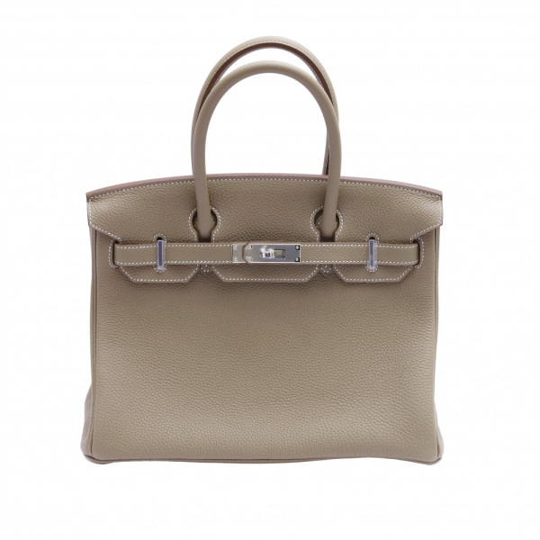 hermes birkin エルメス バーキン 30 トゴ エトゥープ シルバー金具 B刻印 