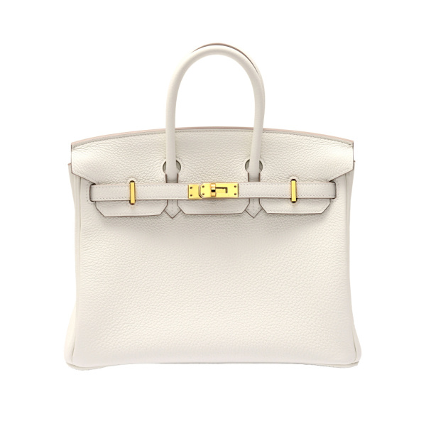 hermes birkin エルメス バーキン 25 トゴ マッシュルーム イエローゴールド金具 B刻印 