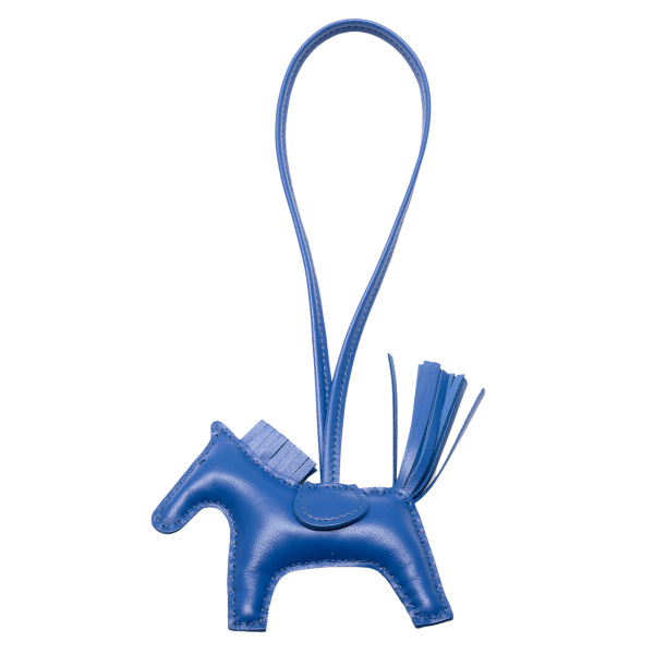 hermes rodeo エルメス ロデオ チャーム PM アニョーミロ ソーブルー ブルーフランス U刻印 