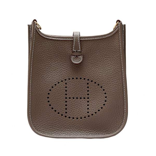 hermes  エルメス  アマゾンTPM トリヨンクレマンス エトゥープ イエローゴールド金具 B刻印 