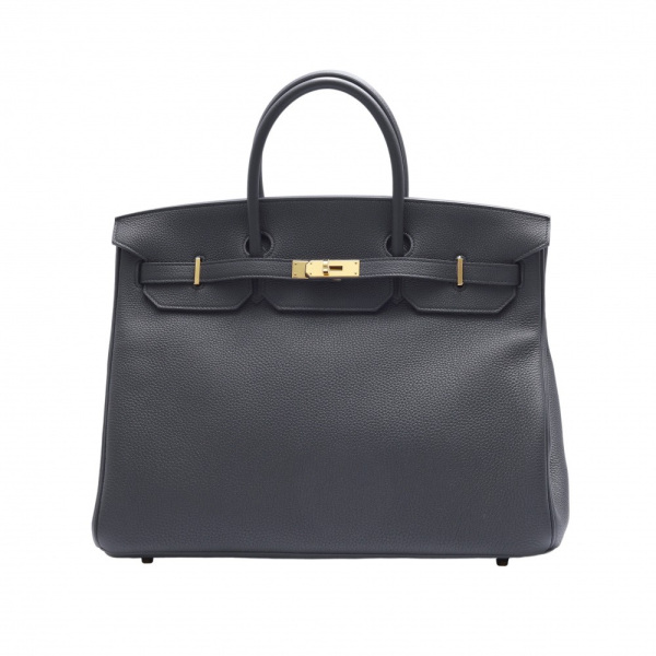 hermes birkin エルメス バーキン 40 トゴ ブラック イエローゴールド金具 B刻印 