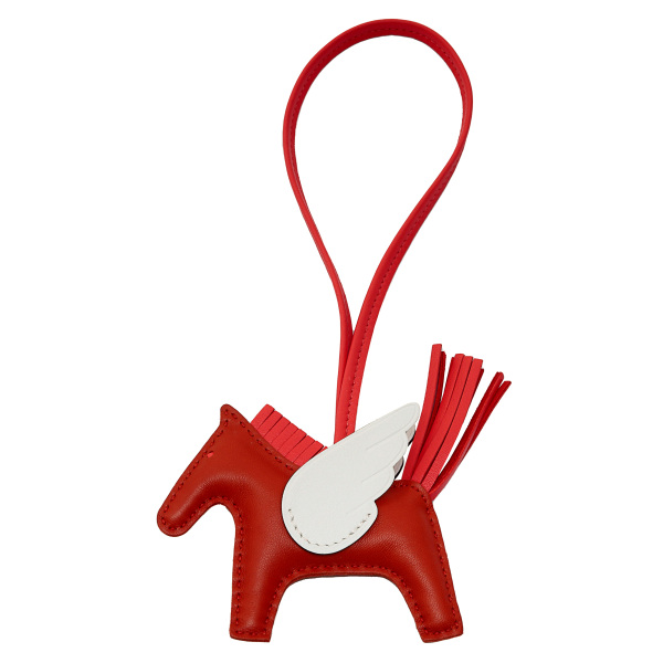 hermes rodeo エルメス ロデオ (ペガサス)チャーム PM アニョーミロ カーネリアンxローズテキサスxブラン U刻印 