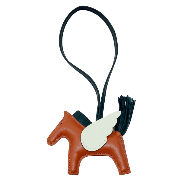 hermes rodeo エルメス ロデオ (ペガサス)チャーム PM アニョーミロxヴォースイフト ゴールドxヴェールシプレxヴェールフィズ U刻印 