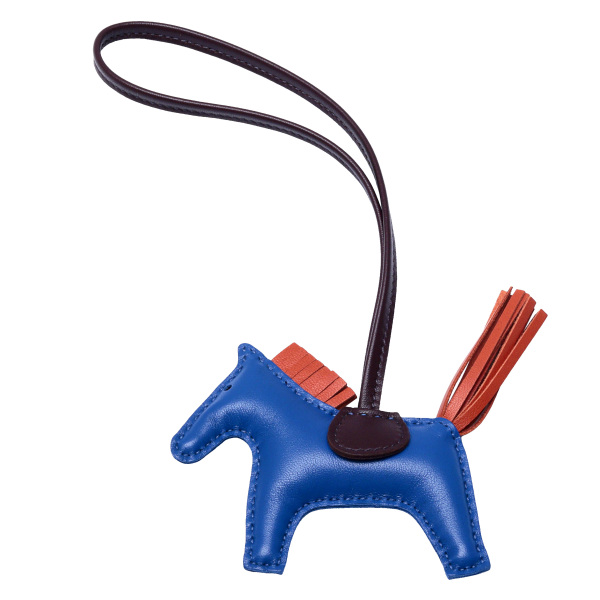 hermes rodeo エルメス ロデオ チャーム PM アニョーミロ ブルーフランス U刻印 