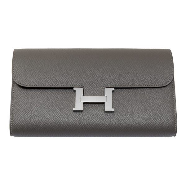 hermes constancetogo エルメス コンスタンスロング トゥーゴー ヴォーエブリン グリメイヤー シルバー金具 U刻印 