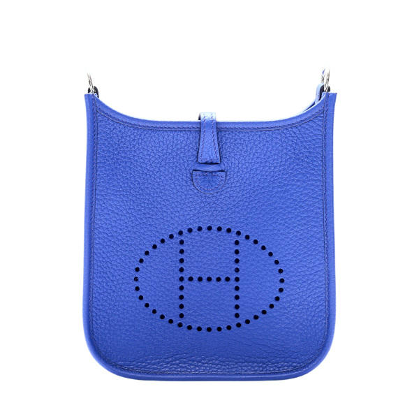 hermes  エルメス  TPM トリヨンクレマンス ブルーロワイヤル シルバー金具 U刻印 
