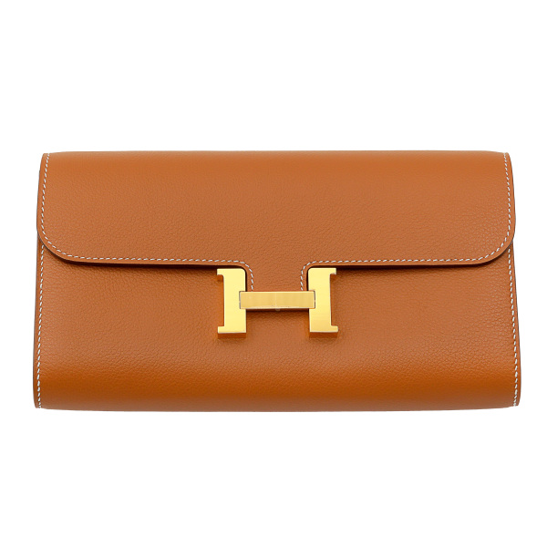 【大人気★コンスタンス】HERMES スリムバッグ ゴールド コンスタンス 3 24 ゴールド ブラウン[] Constance 3 24 Gold