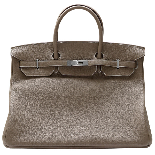 hermes birkin エルメス バーキン 40 トゴ エトゥープ シルバー金具 U刻印 