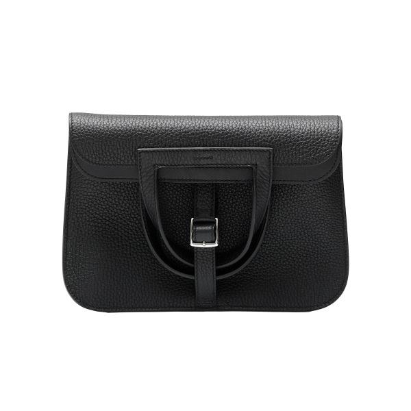 hermes halzan エルメス アルザン 25 トリヨンクレマンス ブラック シルバー金具 B刻印 