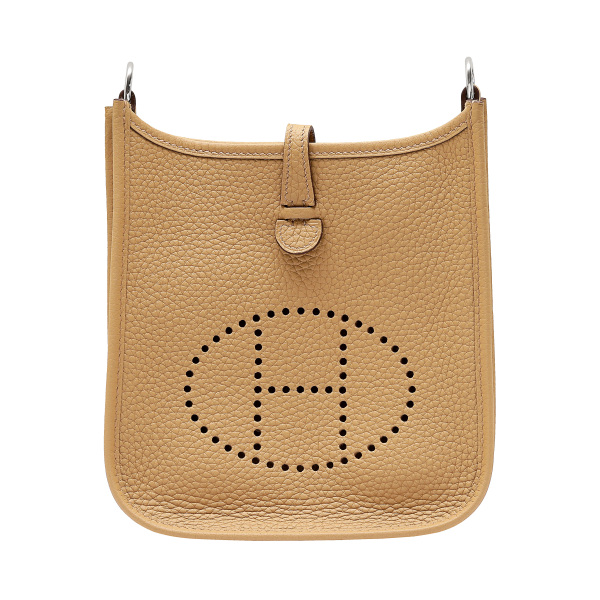 hermes  エルメス  TPM トリヨンクレマンス ビスキュイ シルバー金具 B刻印 