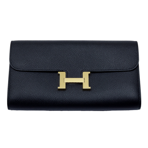 hermes constancetogo エルメス コンスタンスロング トゥーゴー ヴォーエプソン ブラック イエローゴールド金具 B刻印 