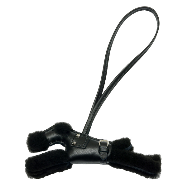 hermes buddypunk エルメス バディパンク チャーム ムートンxアニョーミロ ブラック シルバー金具 B刻印 