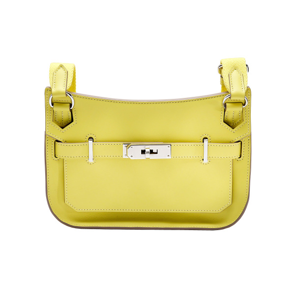 hermes jypsiere エルメス ジプシエール スイフト ライム シルバー金具 B刻印 