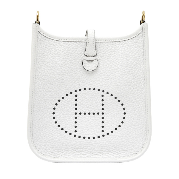 hermes  エルメス  TPM トリヨンクレマンス ニューホワイト イエローゴールド金具 B刻印 